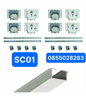 RAY TRƯỢT CỬA LÙA GIẢM CHẤN