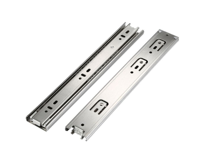 RAY TRƯỢT BI 3 TẦNG MÀU TRẮNG BẢN 45 DÀI 500MM